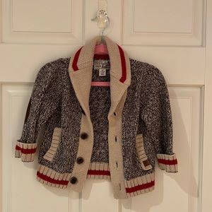 Roots cabin sweater cardigan